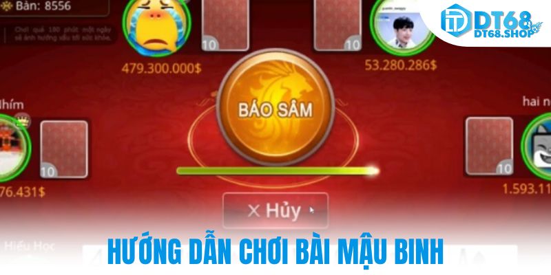 Hướng dẫn chơi bài mậu binh